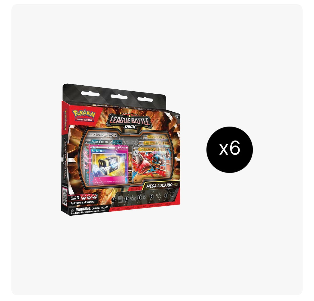 Pokemon League Battle Deck Case (Mega Lucario Ex)