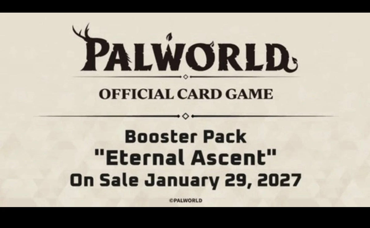 Palworld OCG BOOSTER BOX : Eternal Ascent ( Preorder 1/29/2027 )