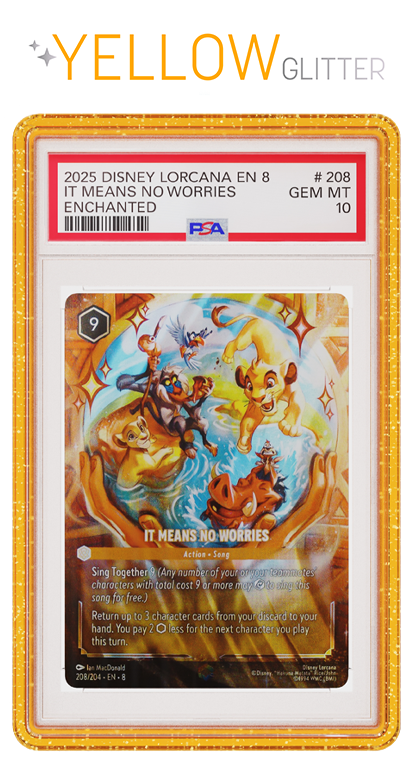 PSA Graded Guard Hobby Store Exclusive (Yellow Glitter) (8/21)